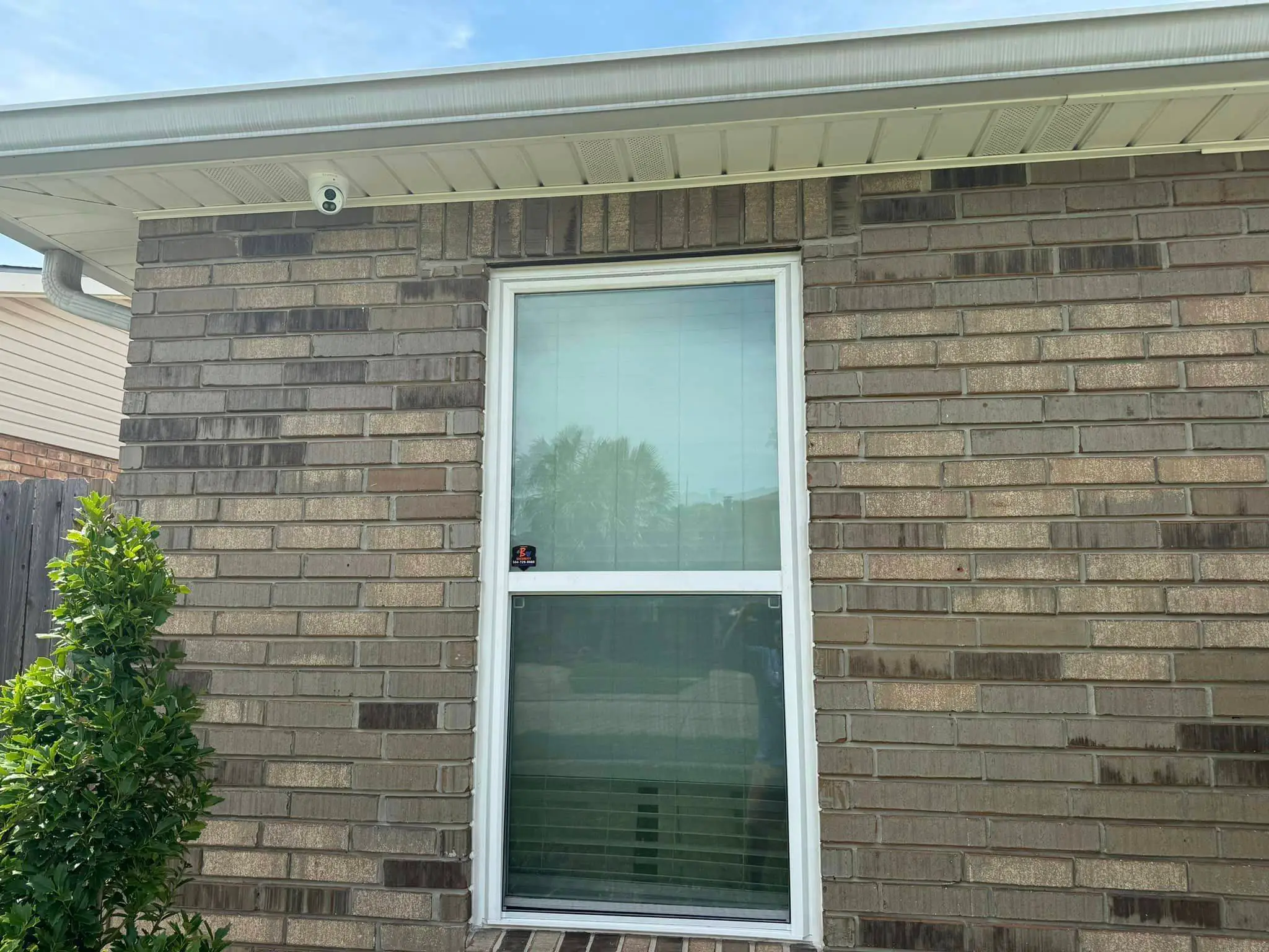 Residential alarm, camera, or AV gear on the Westbank: interior wide photo, brighter toward the top, photo 28.
