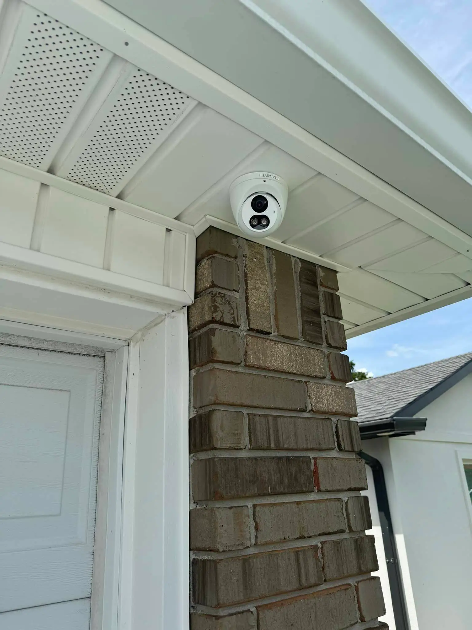 Residential alarm, camera, or AV gear on the Westbank: interior tall photo, brighter toward the top, photo 29.